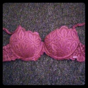 Pink VS Lace Push Up